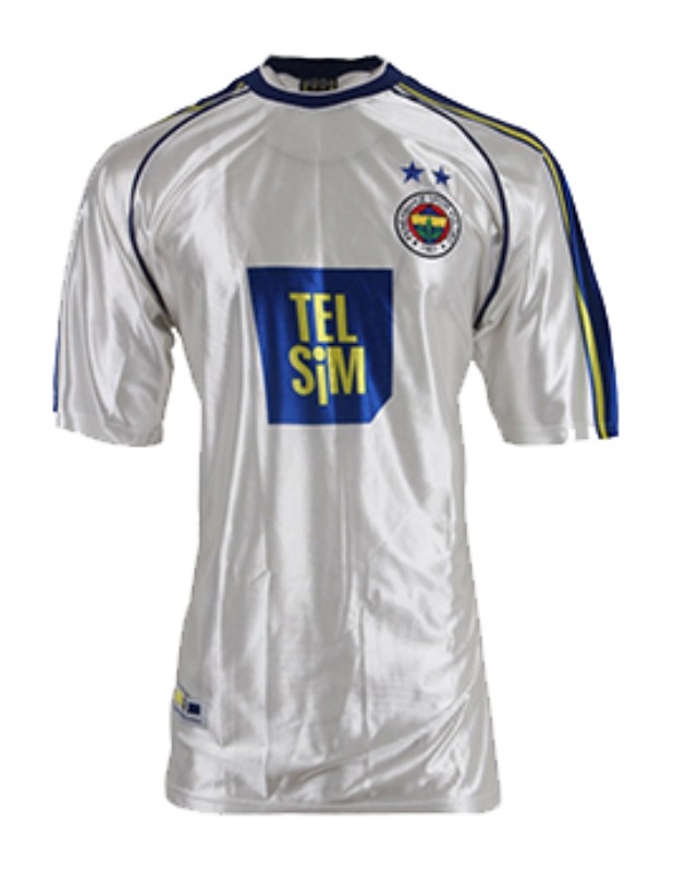 Segunda equipación de Fenerbahçe 00-01