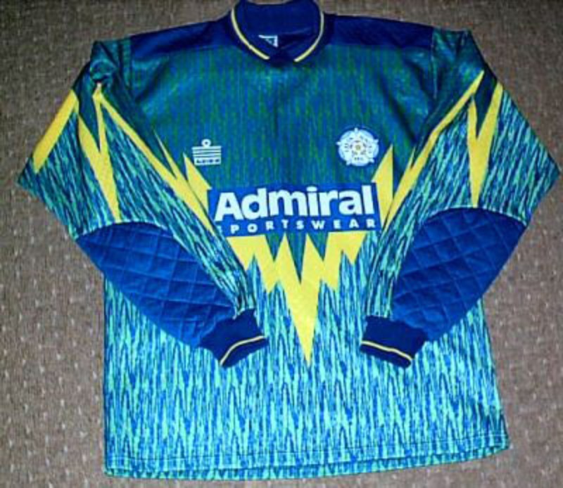 Equipación de portero de Leeds 92-93