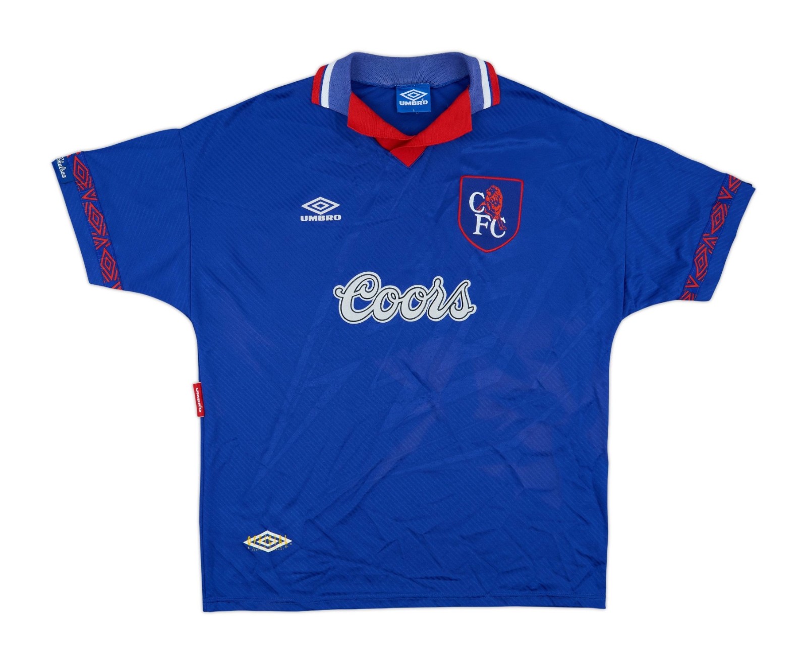 Primera equipación de Chelsea 94-95