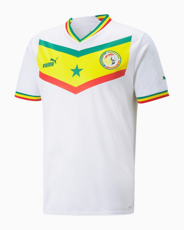 Primera equipación de Senegal 2022
