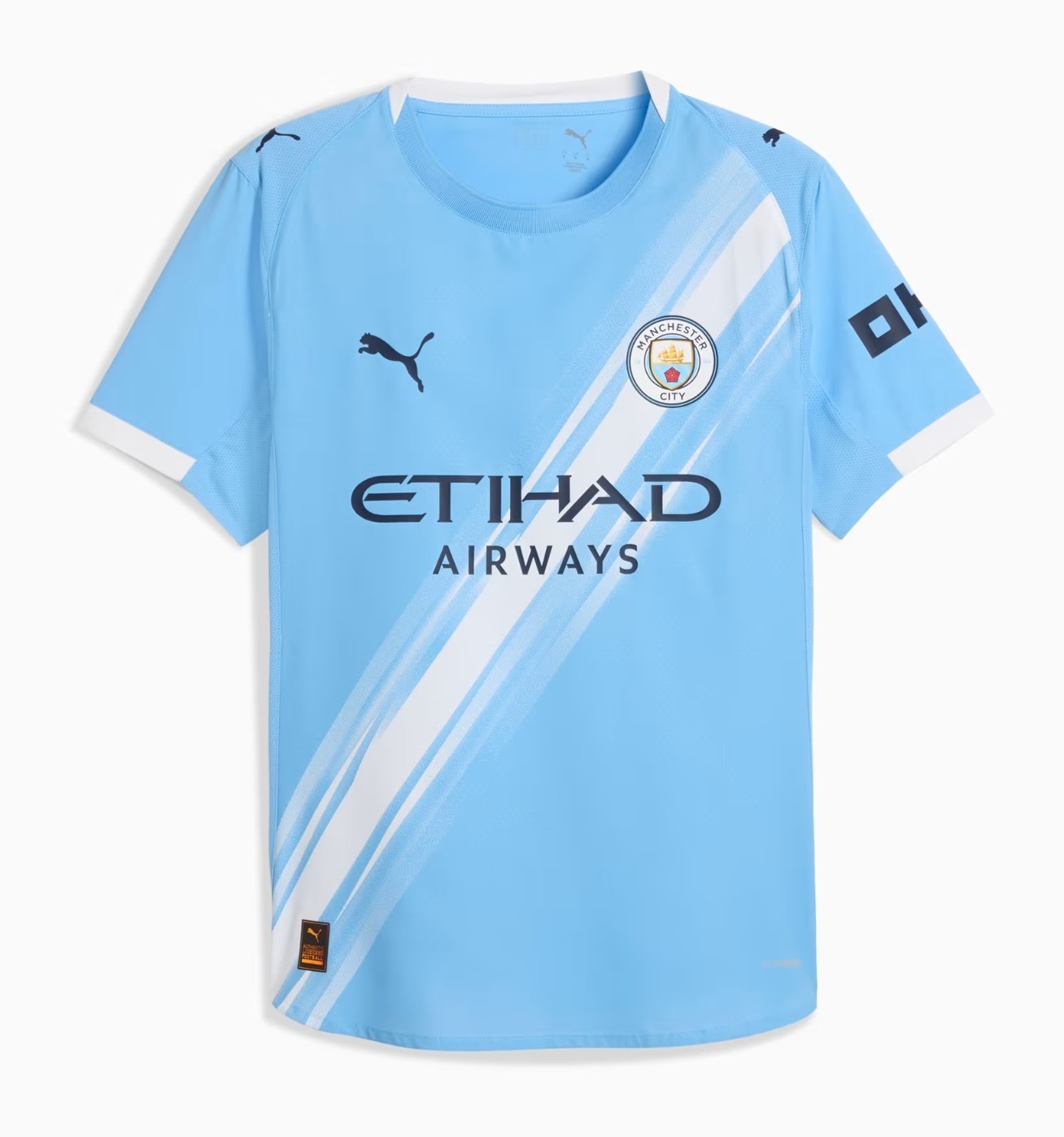 Primera equipación de Man City 25-26