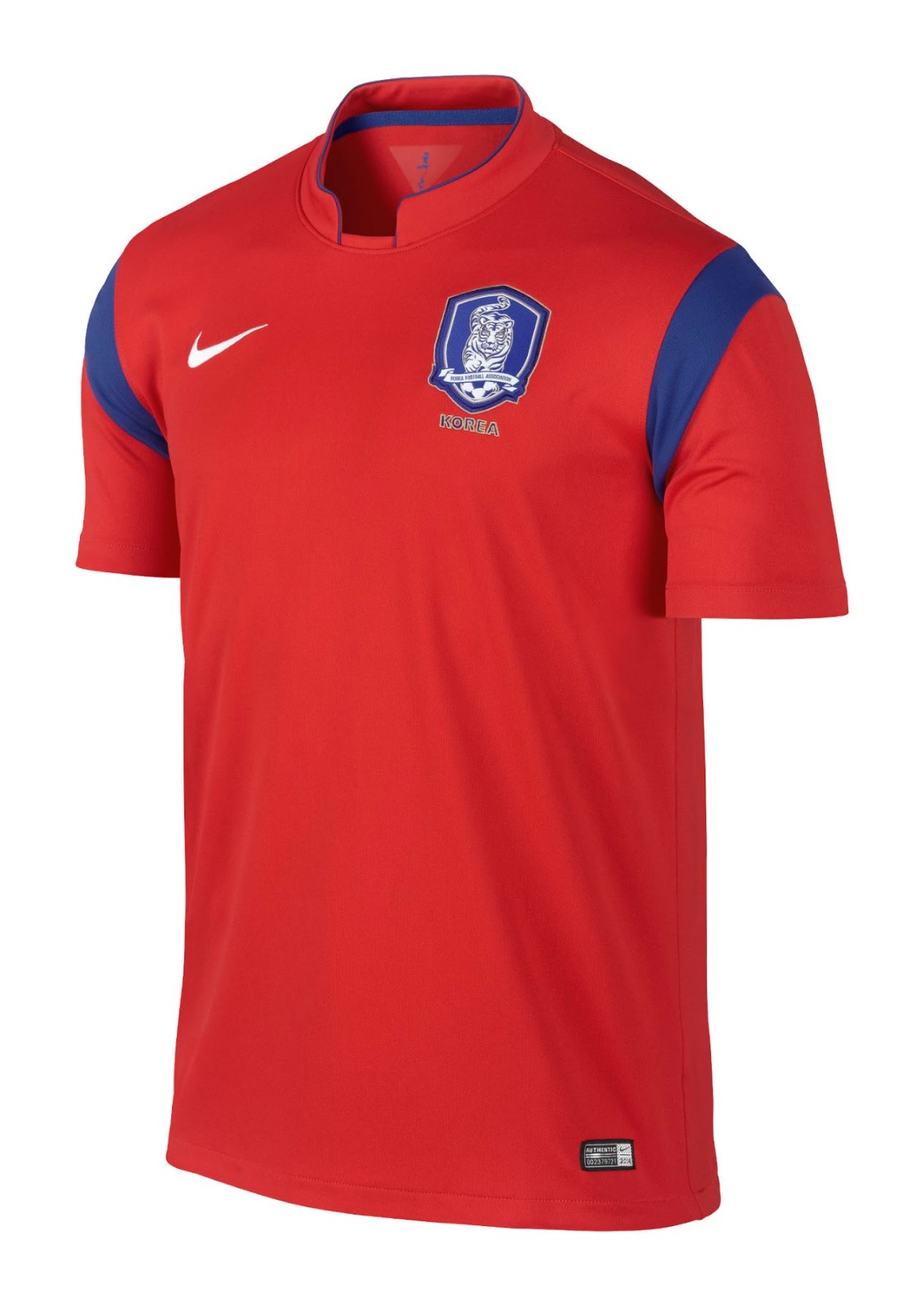 Primera equipación de Rep. Corea 2014