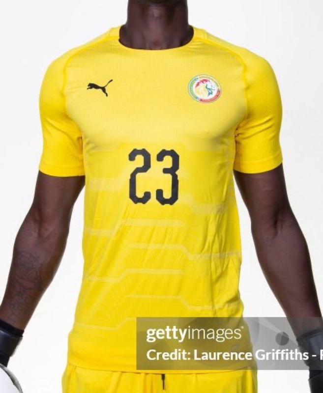Equipación de portero de Senegal 2018