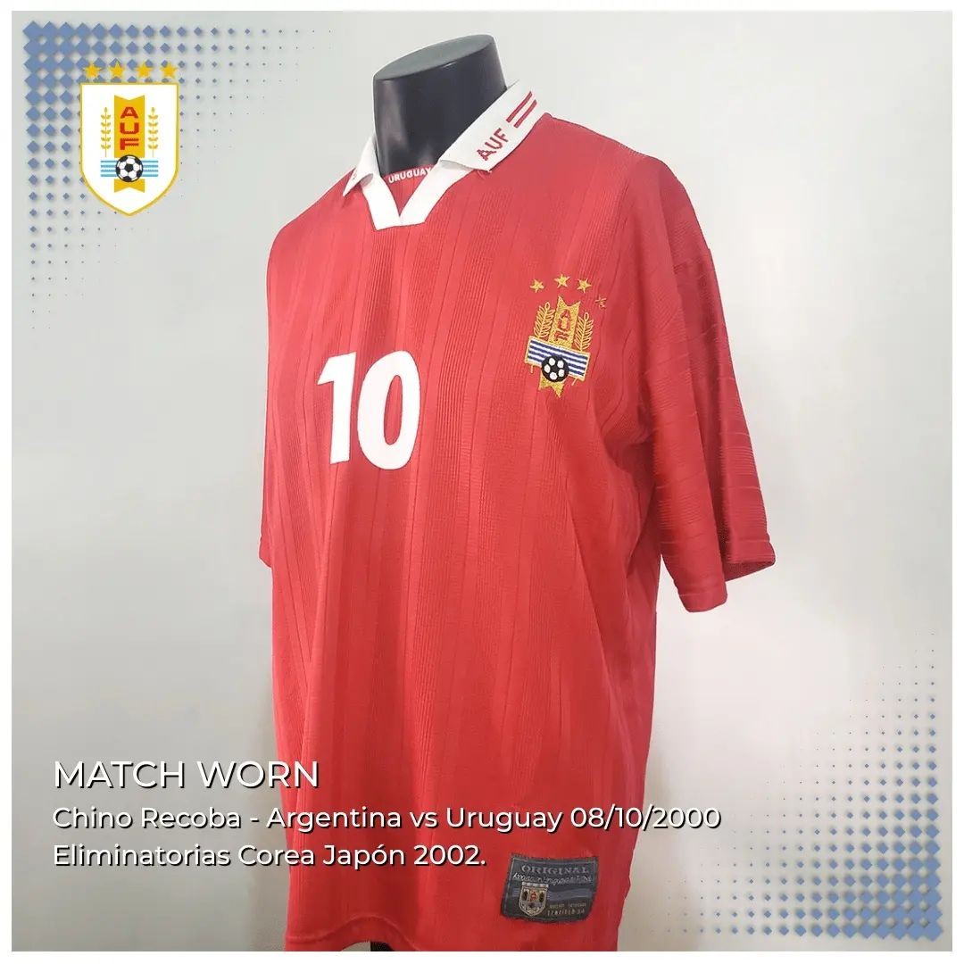 Segunda equipación de Uruguay 1999