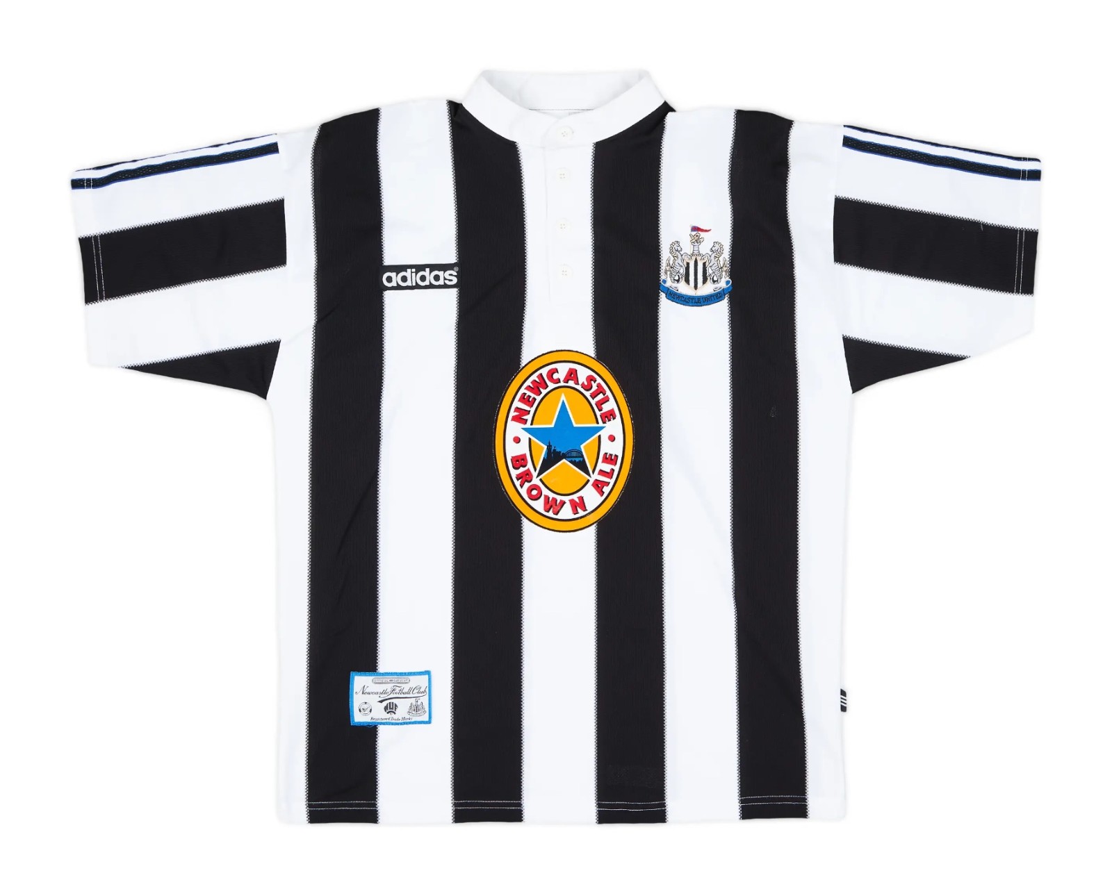 Primera equipación de Newcastle 95-96