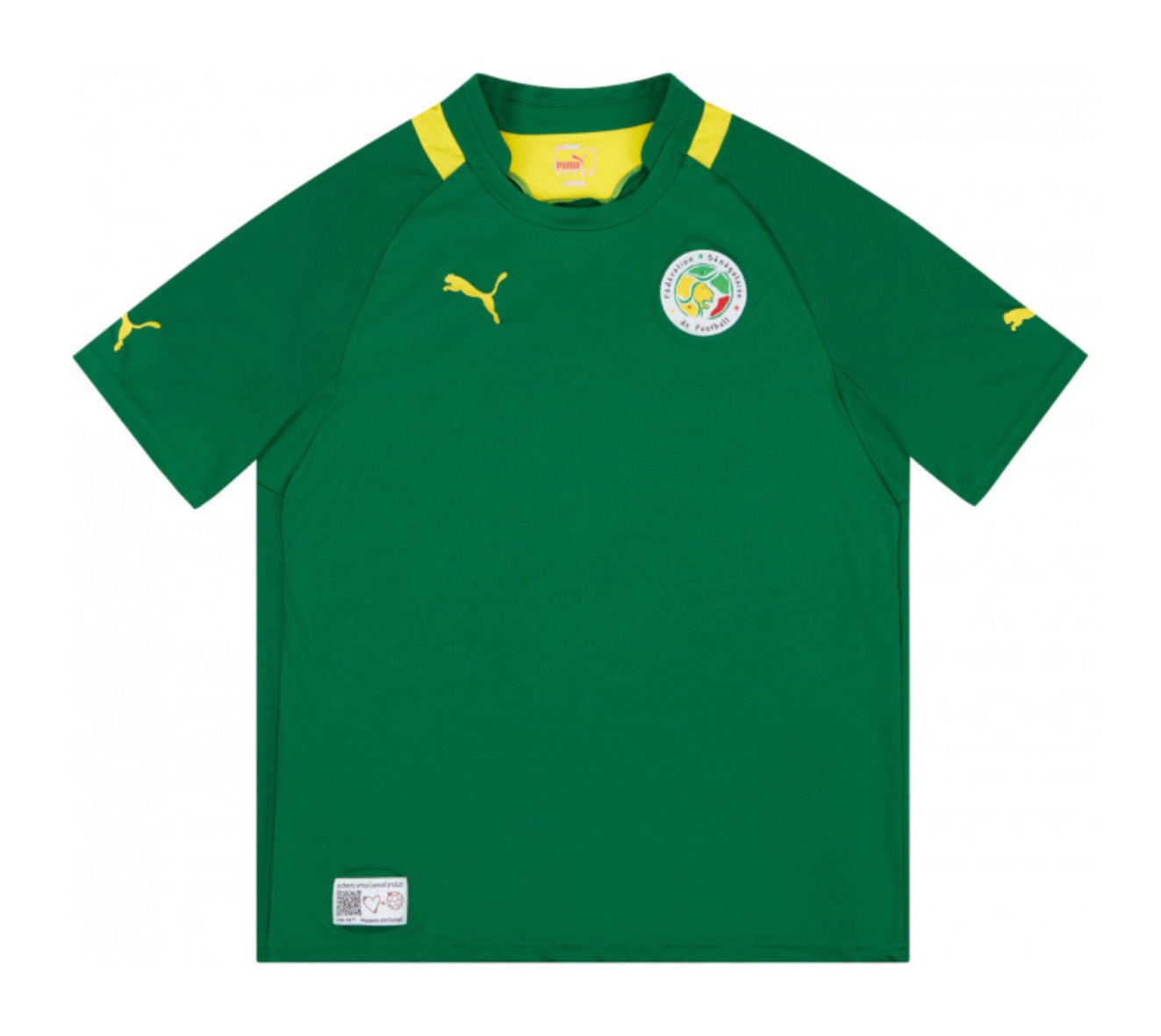 Segunda equipación de Senegal 2012