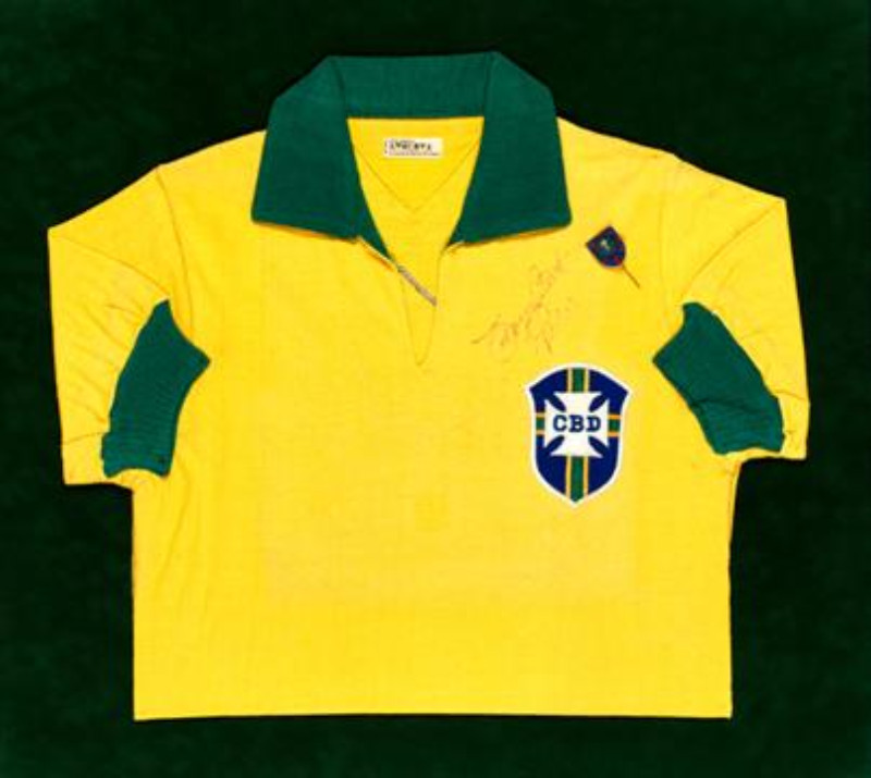 Primera equipación de Brasil 1966