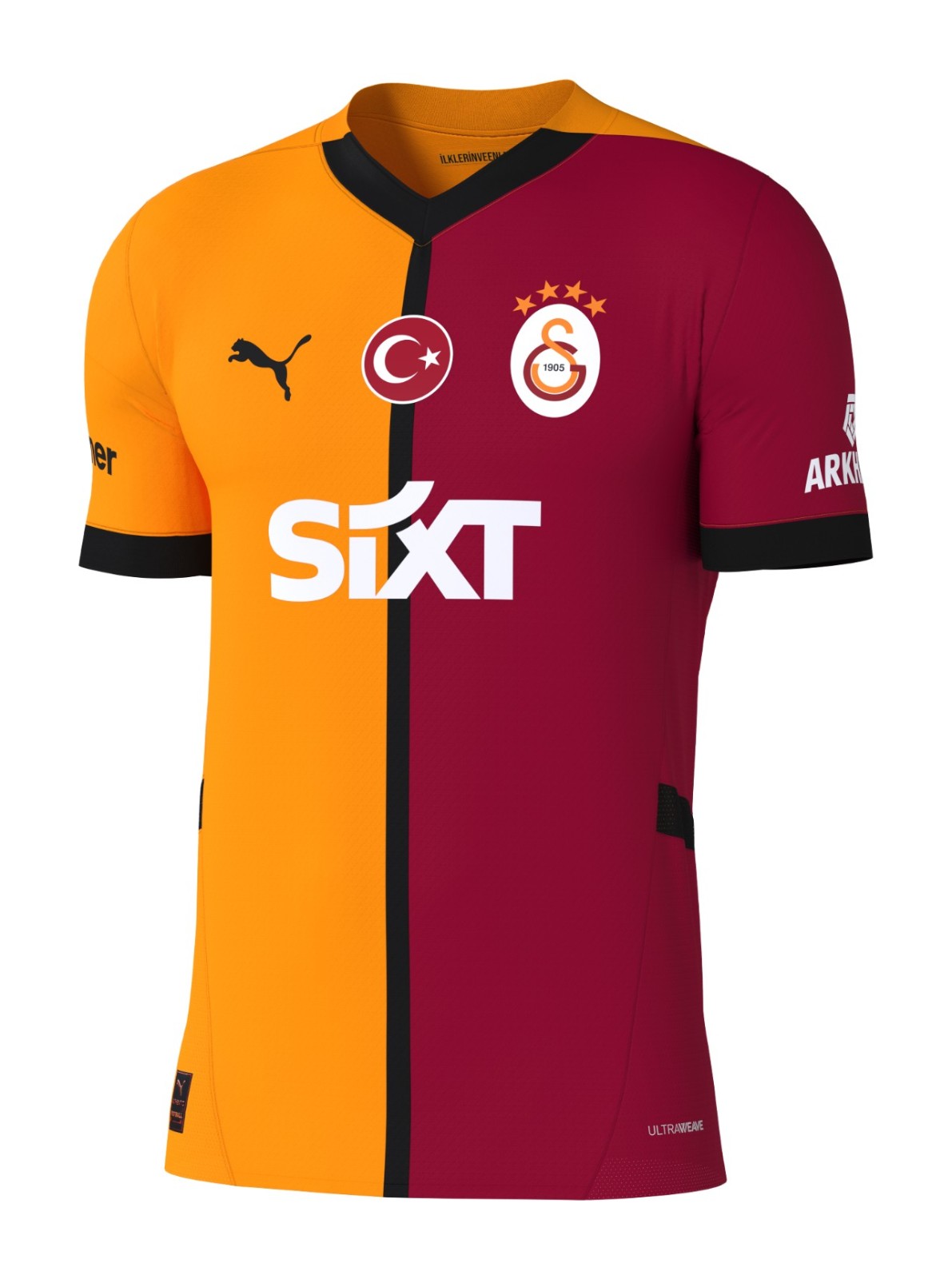 Primera equipación de Galatasaray 24-25