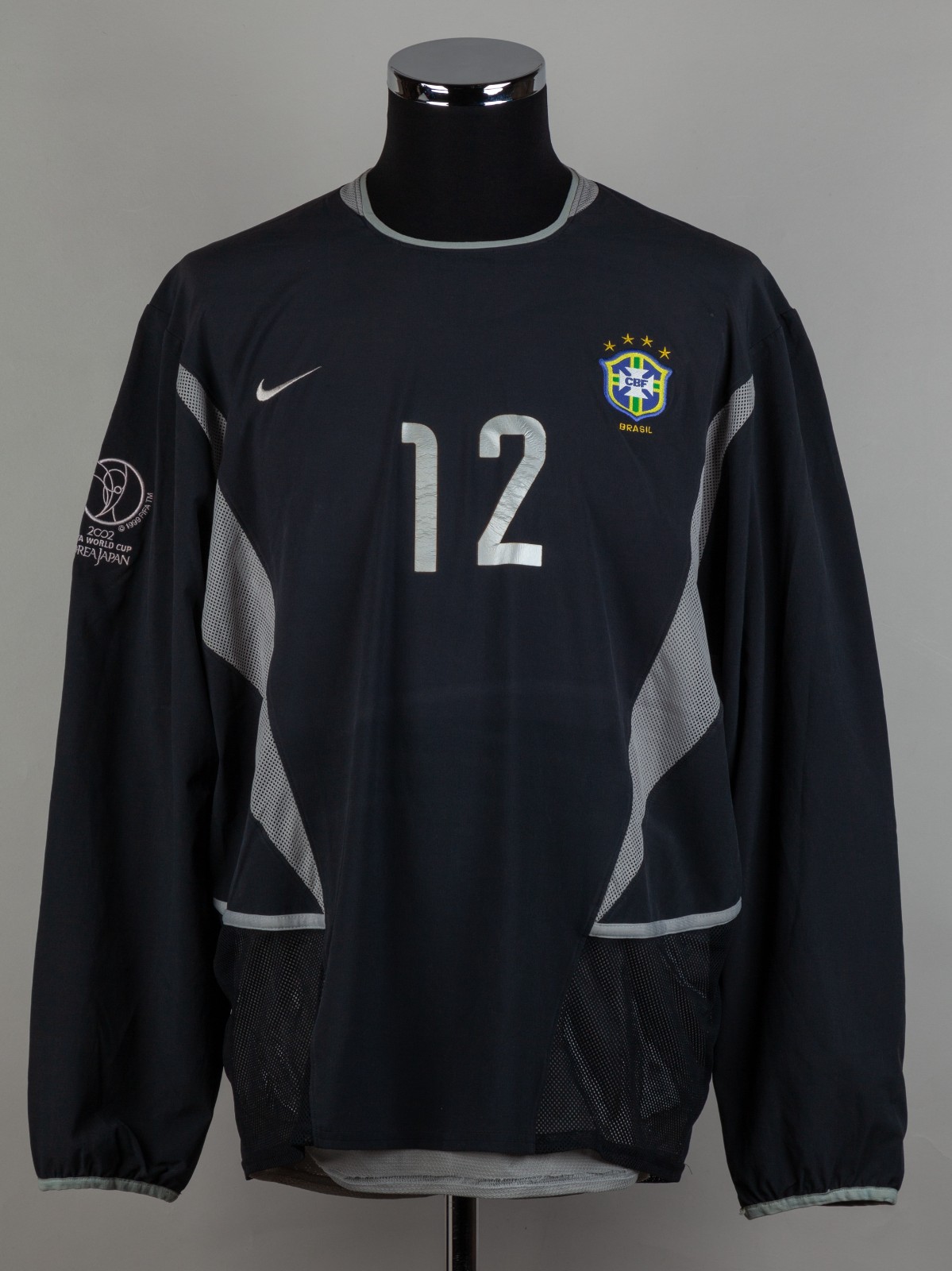 Equipación de portero de Brasil 2002
