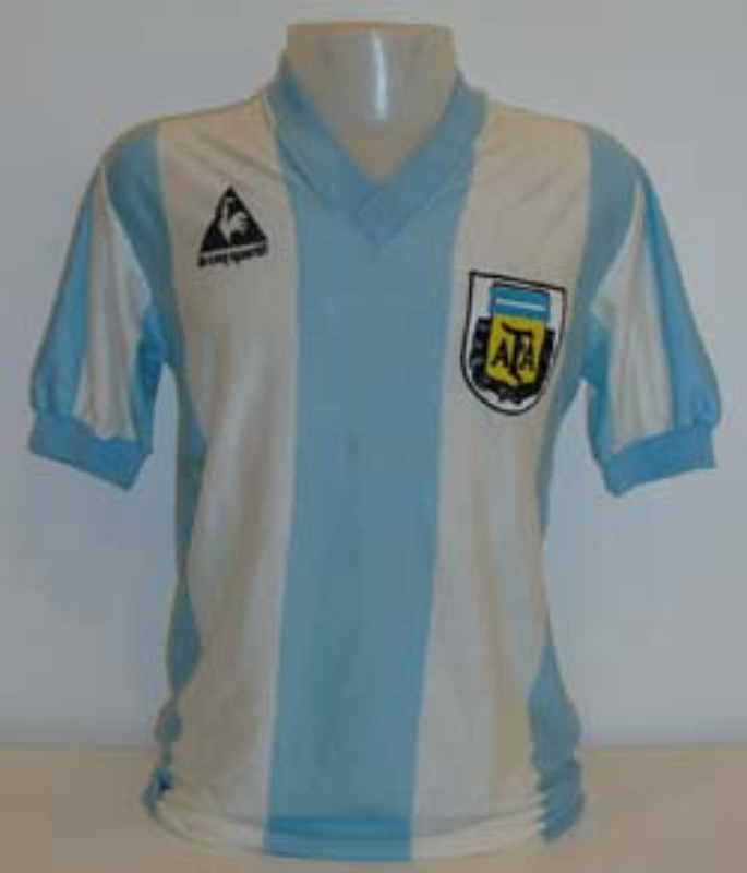 Equipación especial de Argentina 1985
