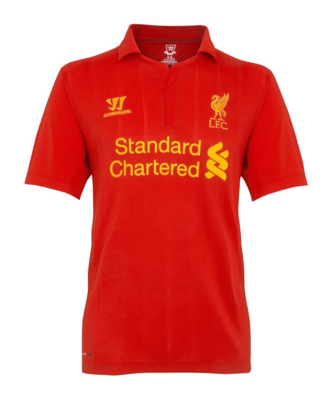 Primera equipación de LiverpoolFC 12-13