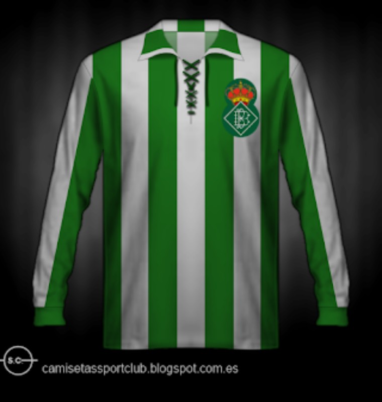 Primera equipación de Real Betis 1922