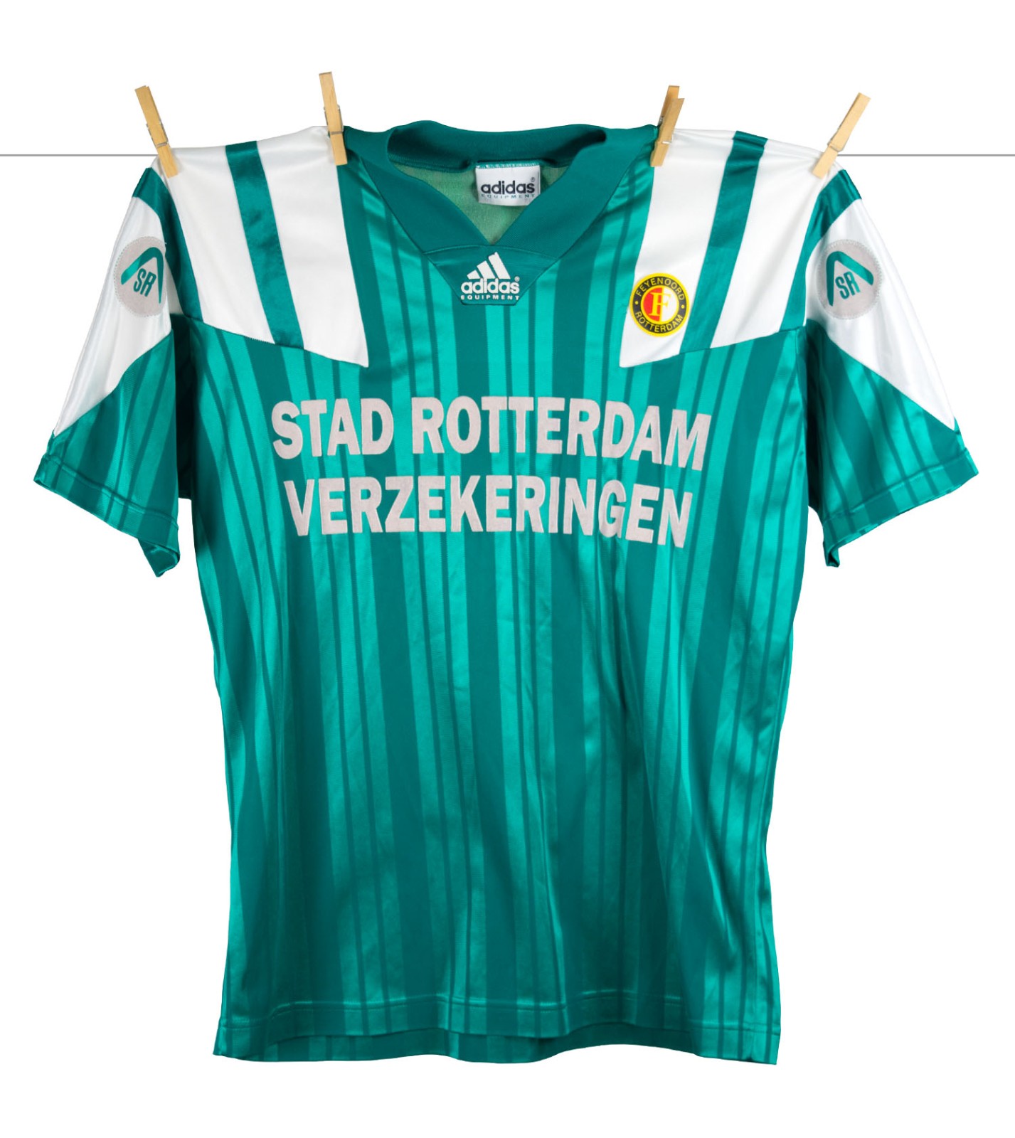 Segunda equipación de Feyenoord 92-93