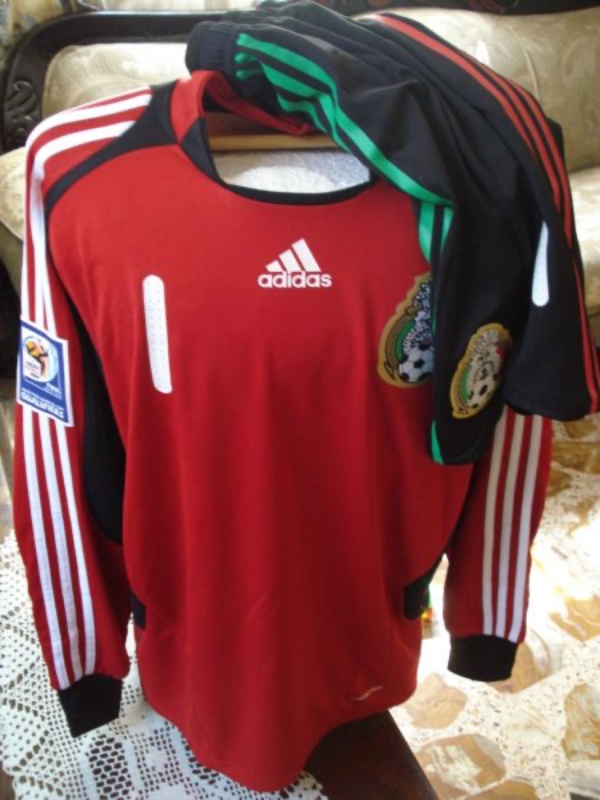 Equipación de portero de México 2007