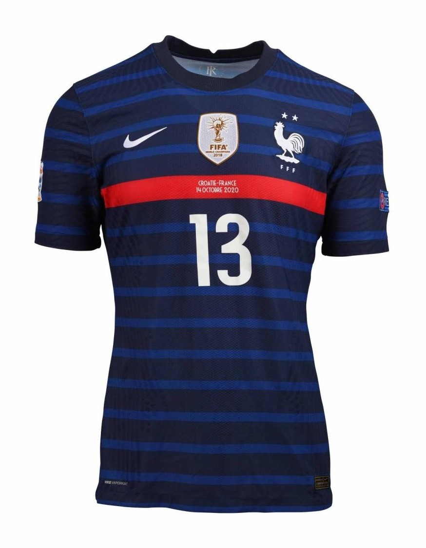 Primera equipación de Francia 2021