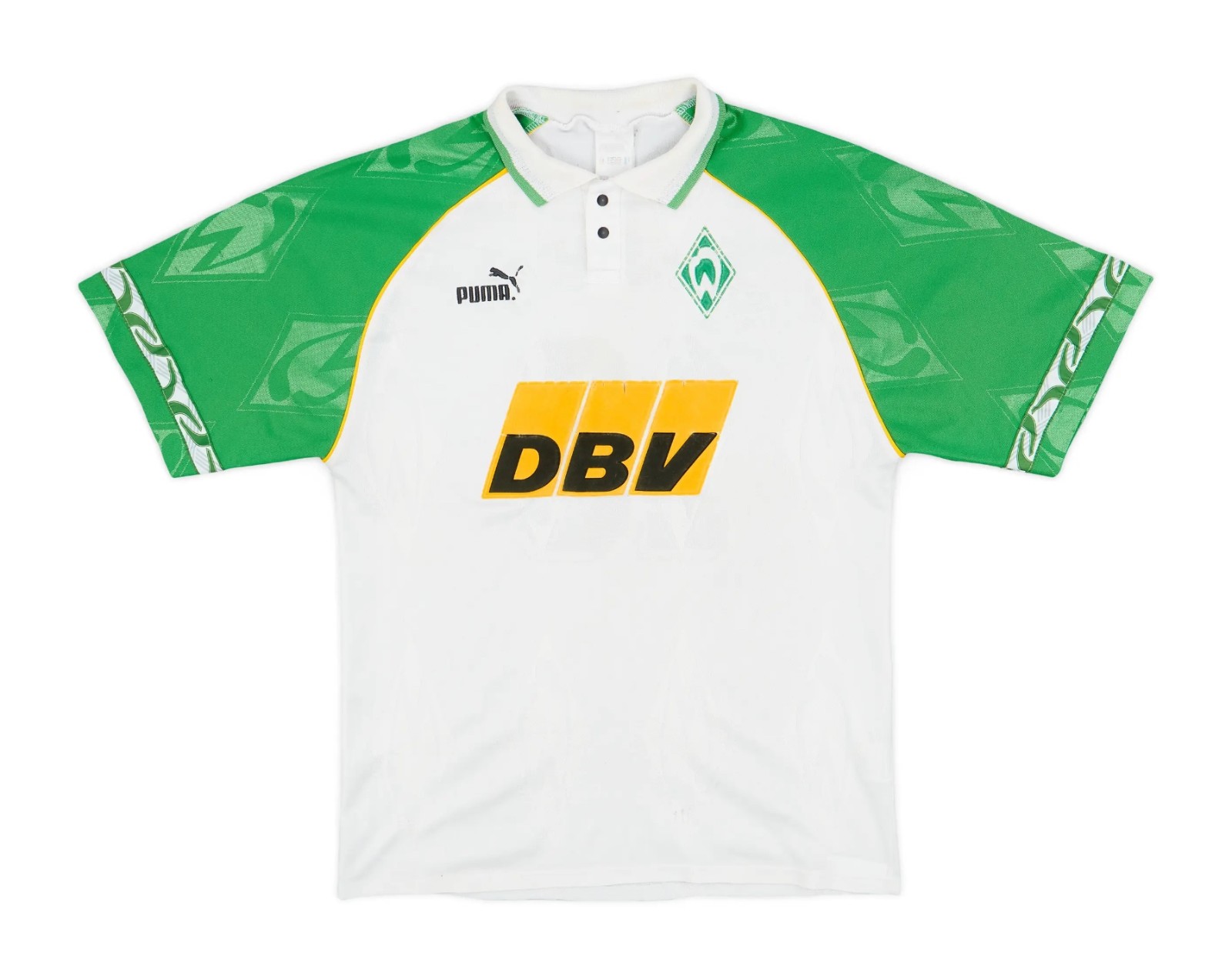 Primera equipación de Werder Bremen 95-96