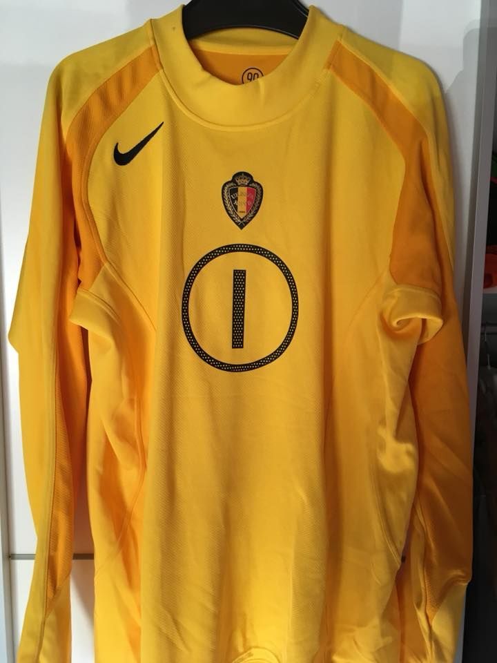 Equipación de portero de Bélgica 2004