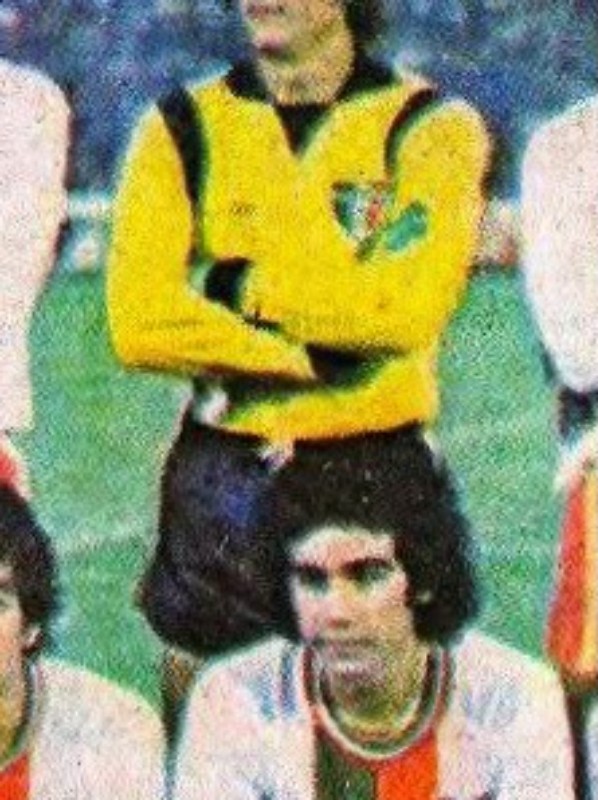 Equipación de portero de México 1978