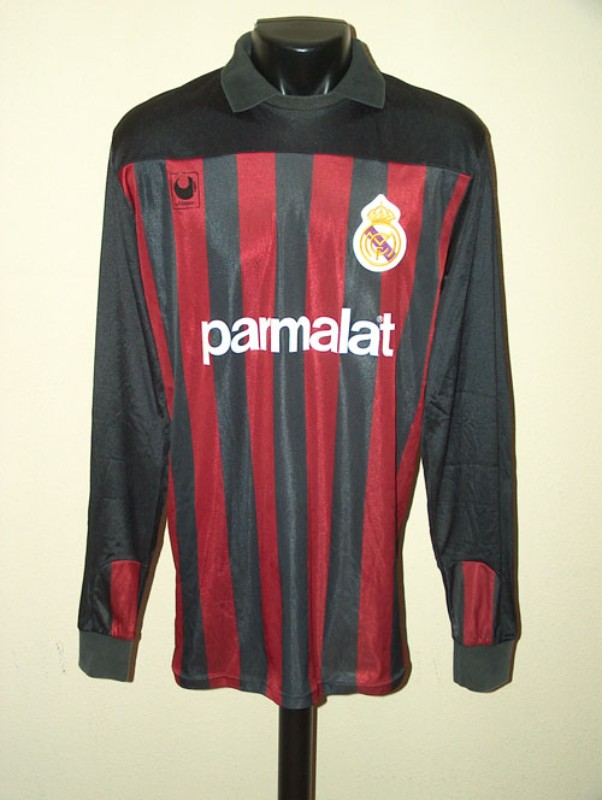 Equipación de portero de Real Madrid 88-89