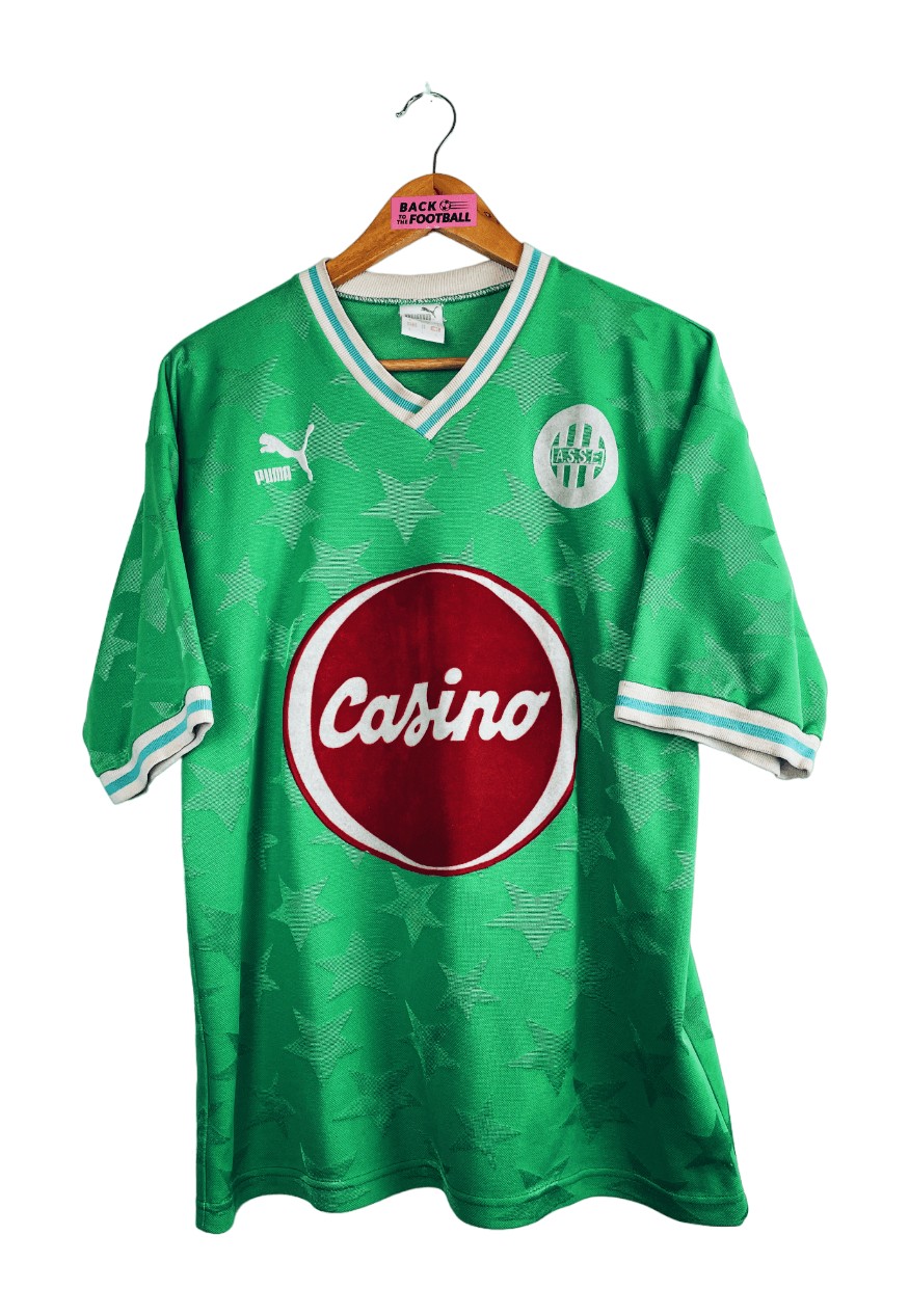 Primera equipación de Saint-Étienne 92-93