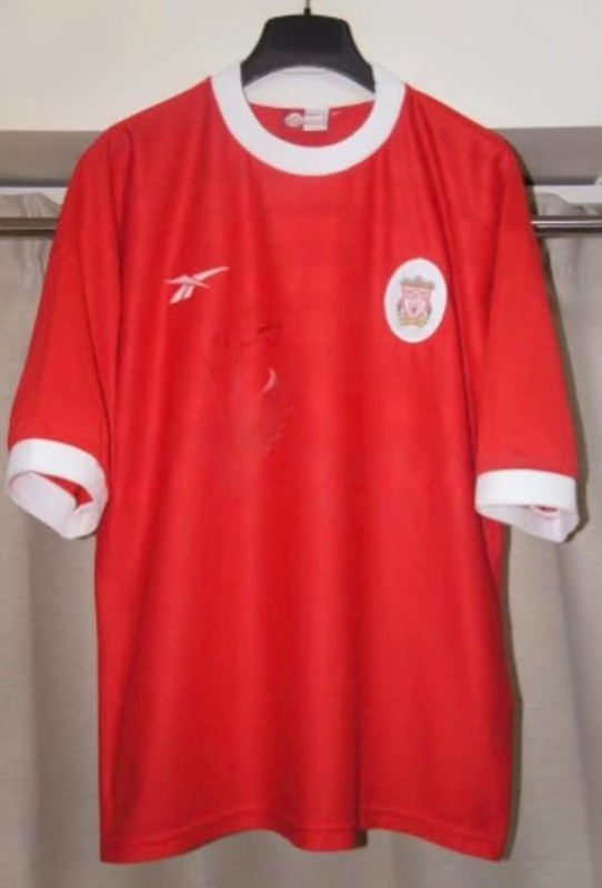 Primera equipación de LiverpoolFC 98-99