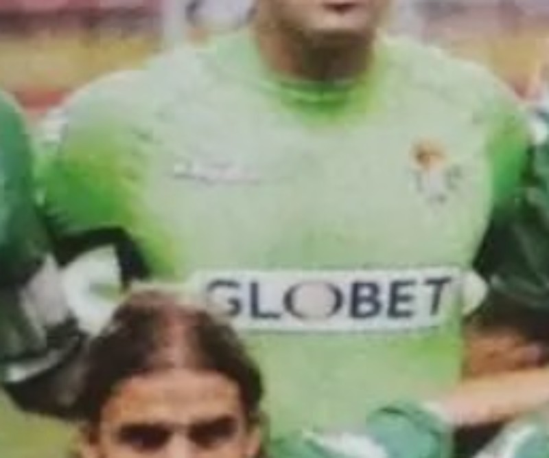 Equipación de portero de Real Betis 05-06
