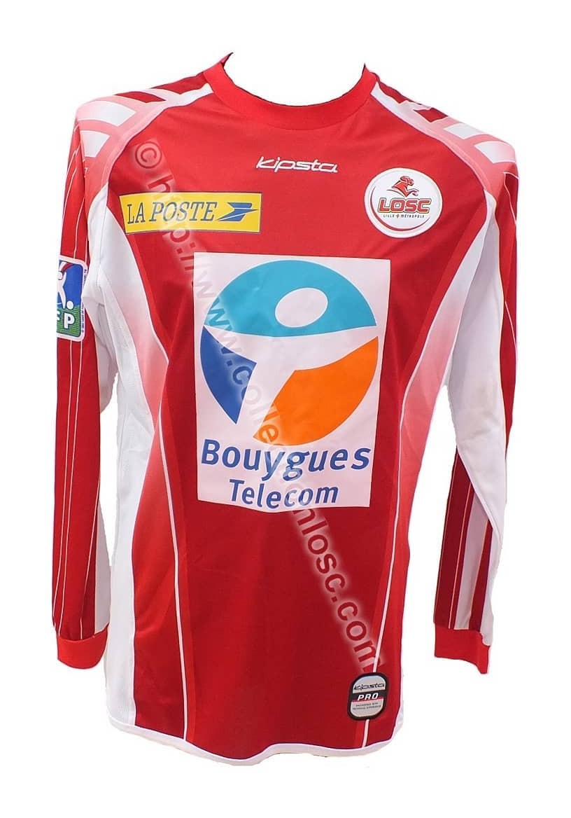 Primera equipación de Lille 02-03
