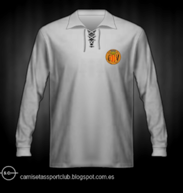 Primera equipación de Valencia 1920