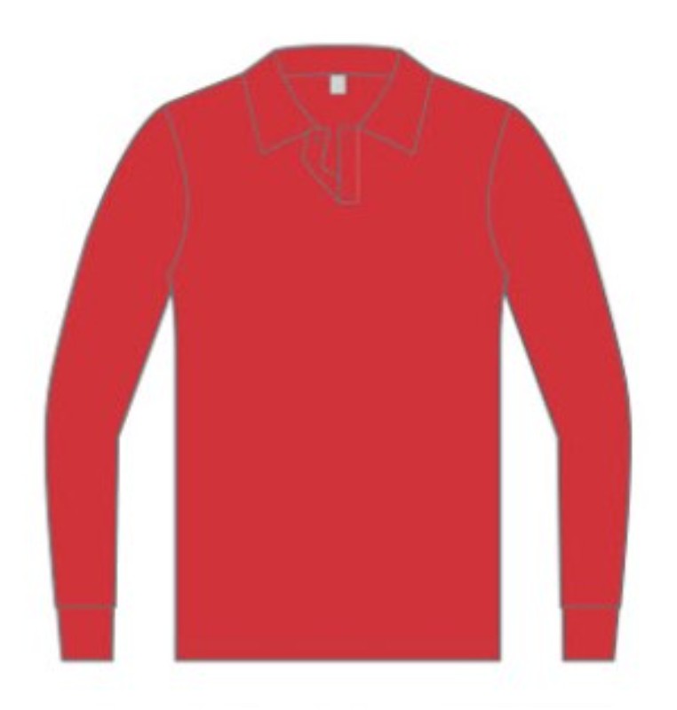 Primera equipación de LiverpoolFC 1938-40