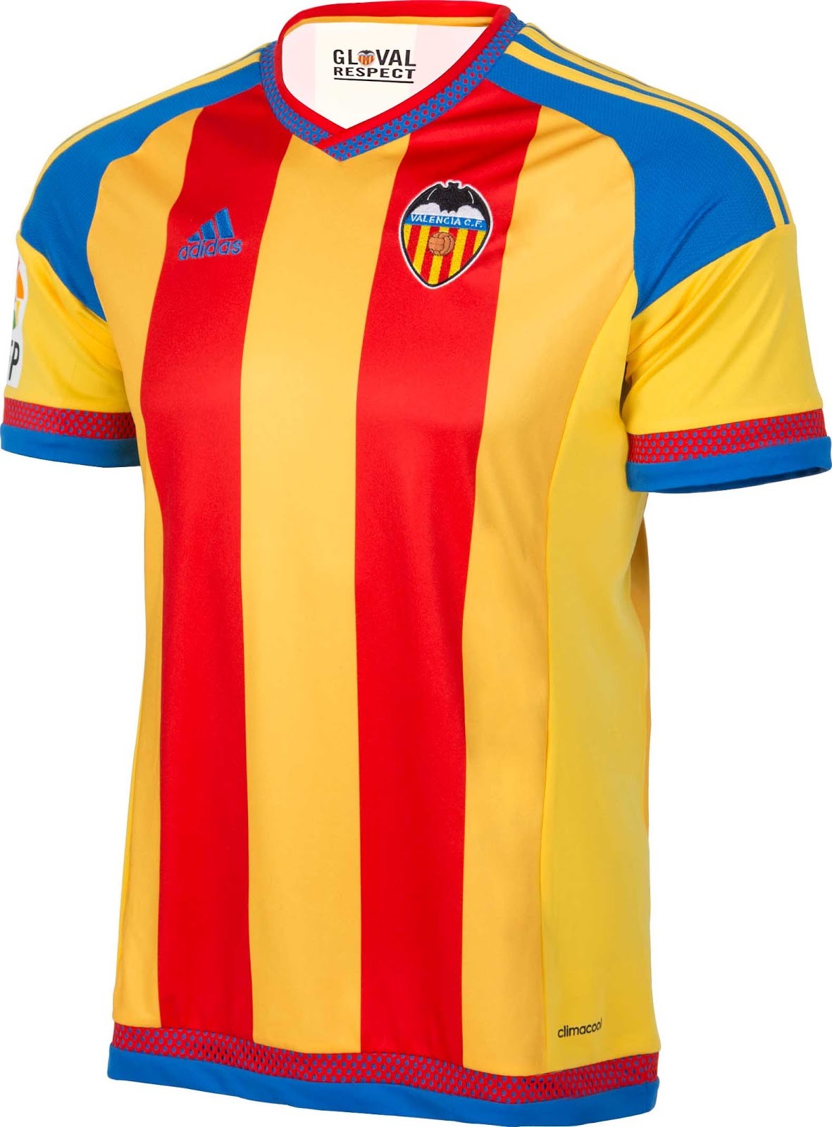 Segunda equipación de Valencia 15-16