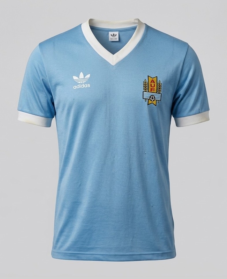 Primera equipación de Uruguay 1974