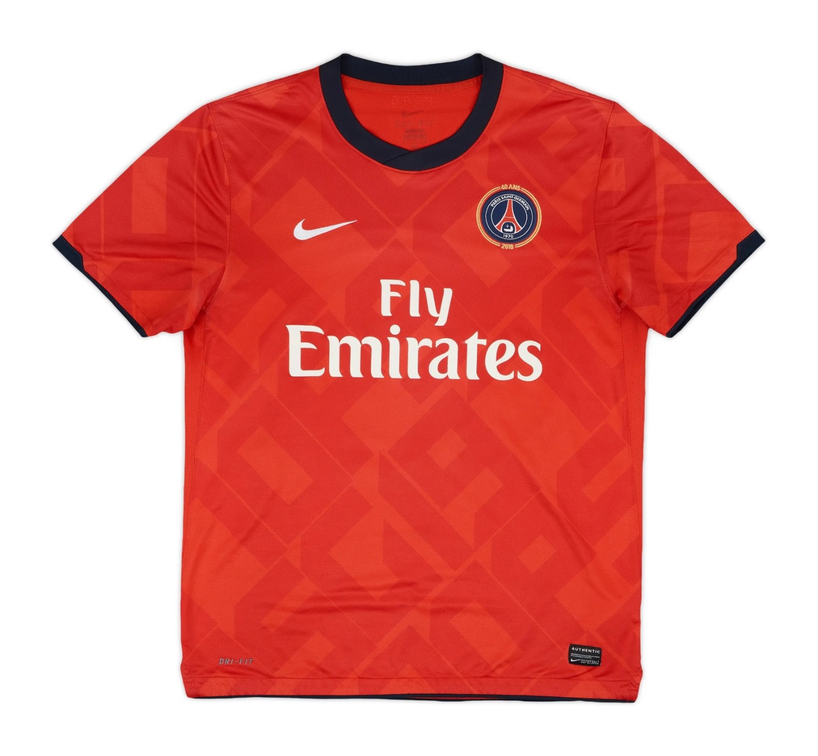 Primera equipación de Paris Saint-Germain 10-11