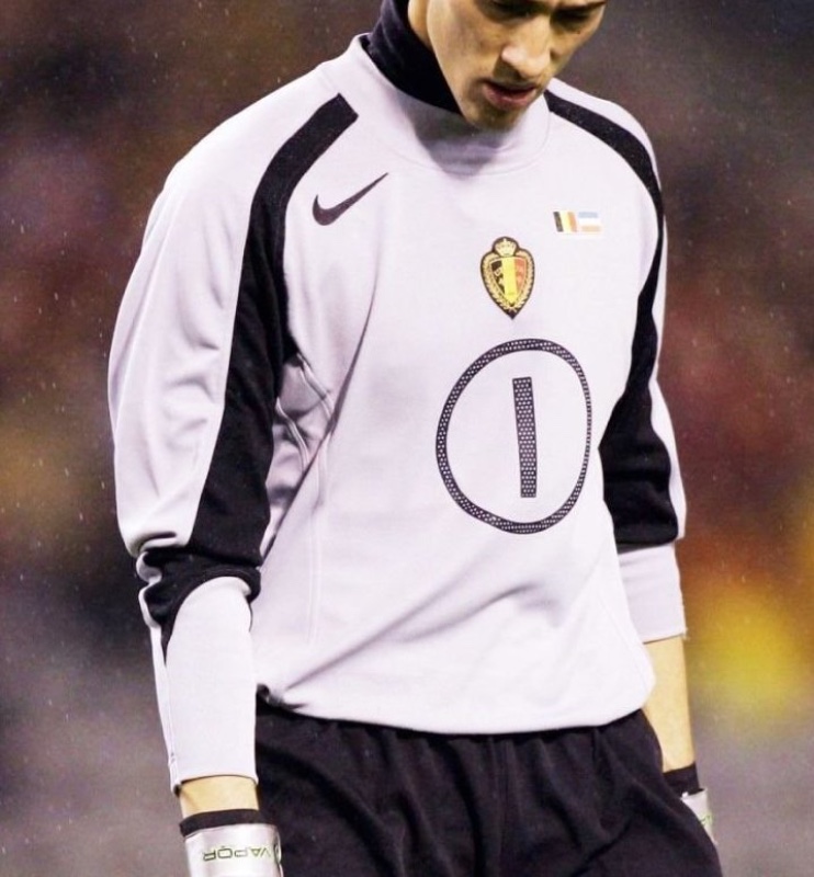 Equipación de portero de Bélgica 2004