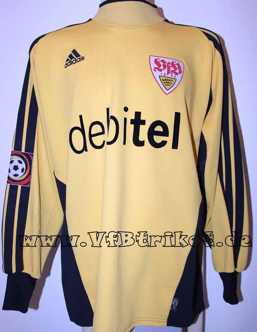 Equipación de portero de Stuttgart 01-02