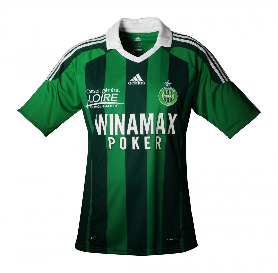 Primera equipación de Saint-Étienne 11-12