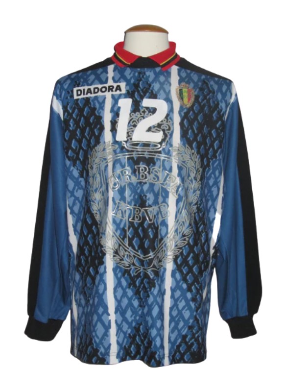 Equipación de portero de Bélgica 1996