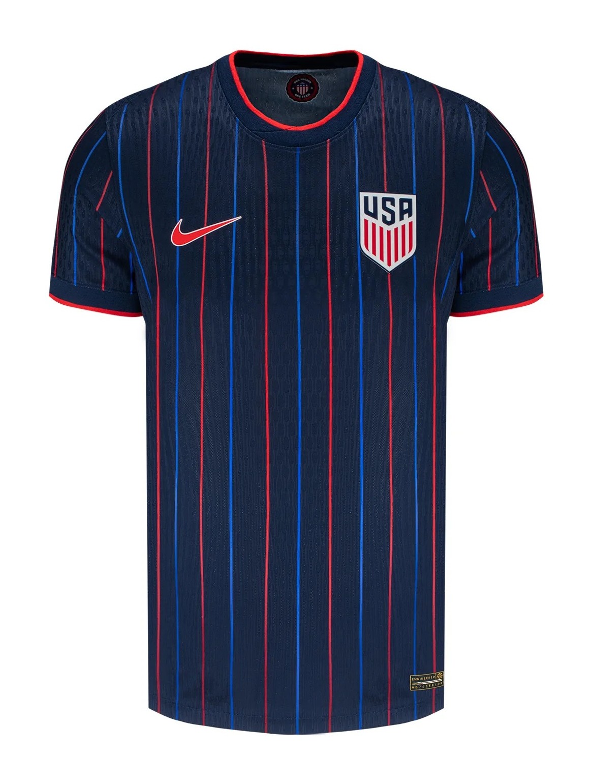 Segunda equipación de Estados Unidos 2025