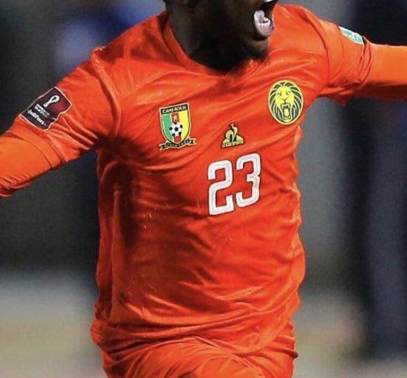 Equipación de portero de Camerún 2019