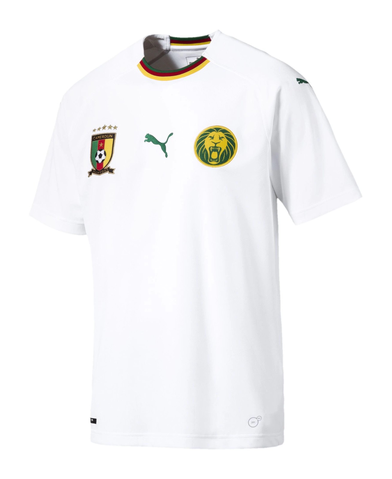 Segunda equipación de Camerún 2018