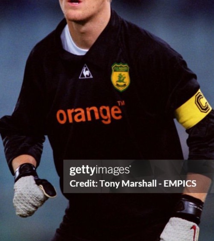 Equipación de portero de Nantes 01-02
