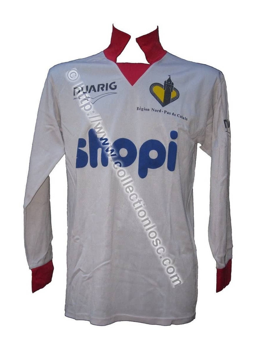 Primera equipación de Lille 89-90