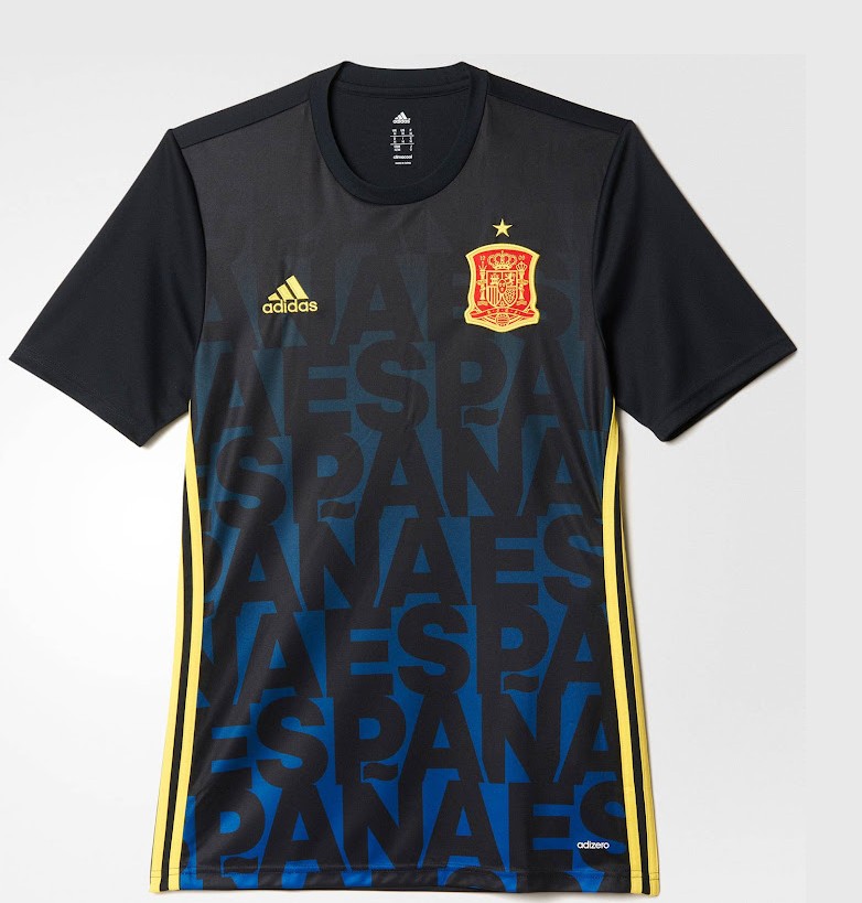 Equipación especial de España 2016