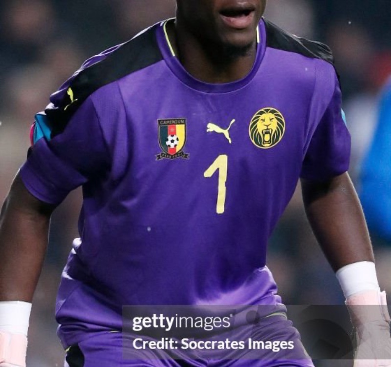 Equipación de portero de Camerún 2017