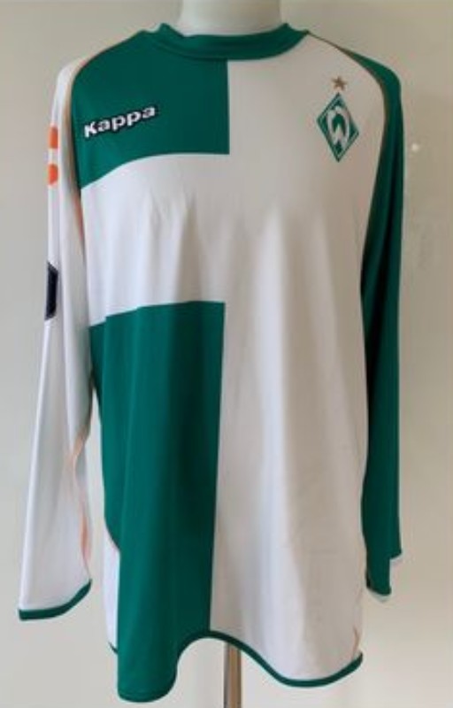 Primera equipación de Werder Bremen 06-07