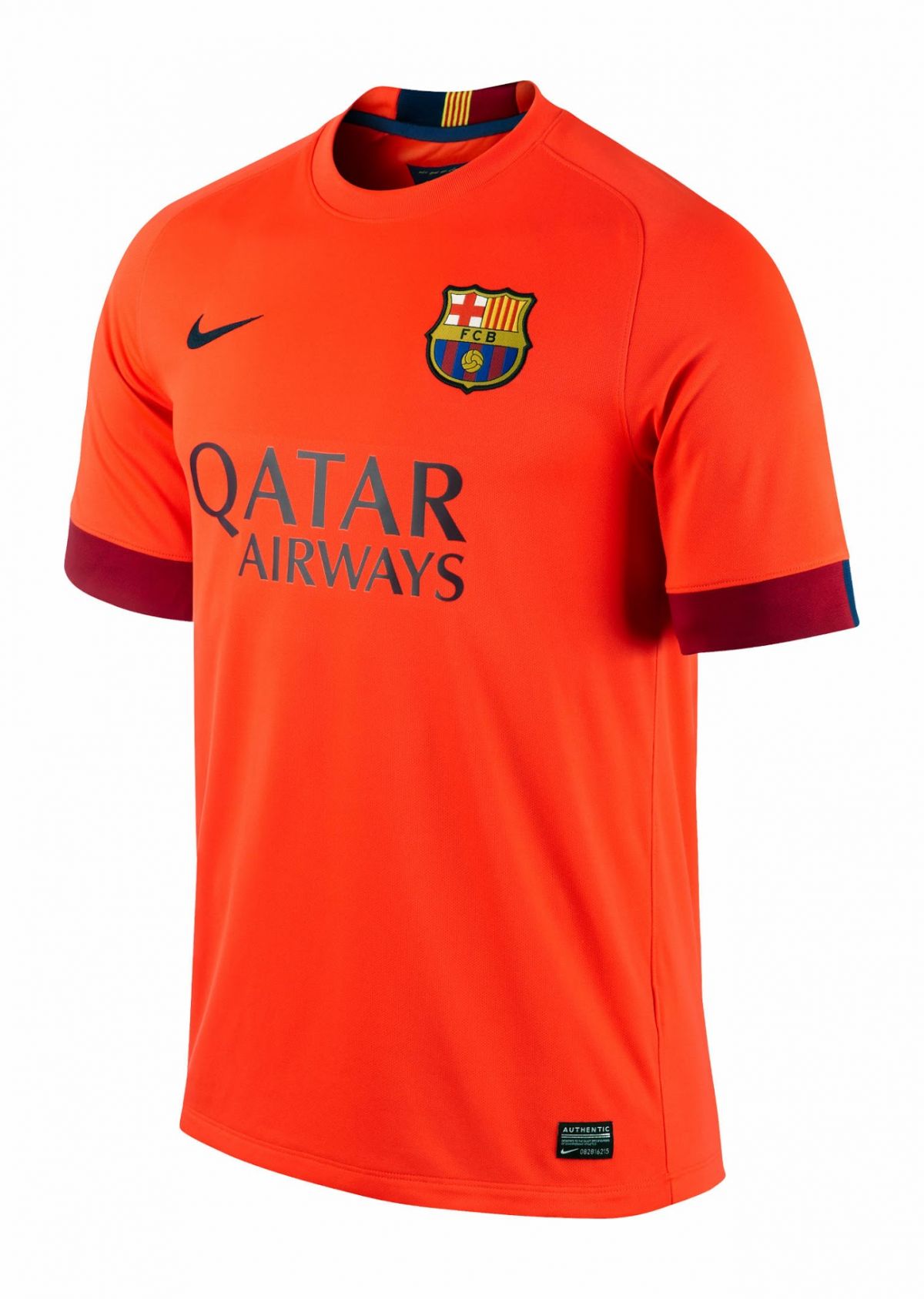 Segunda equipación de Barcelona 14-15