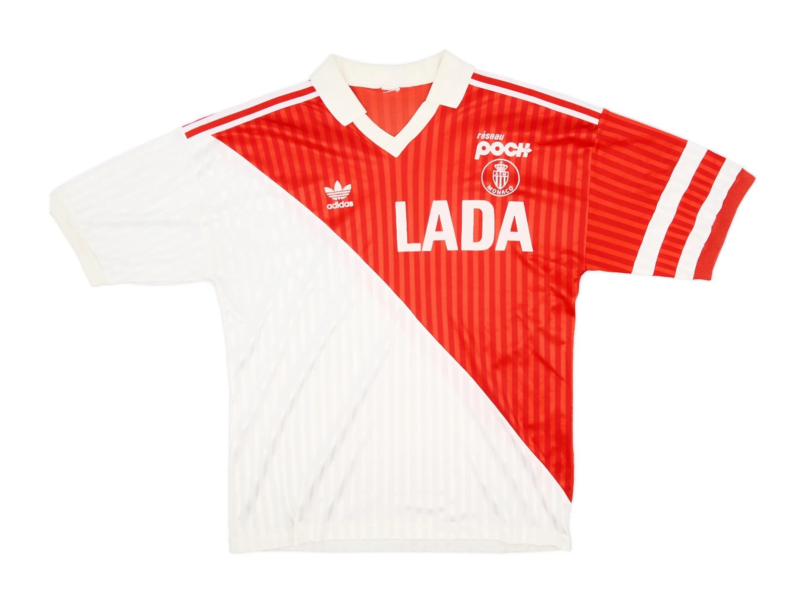 Primera equipación de Monaco 90-91
