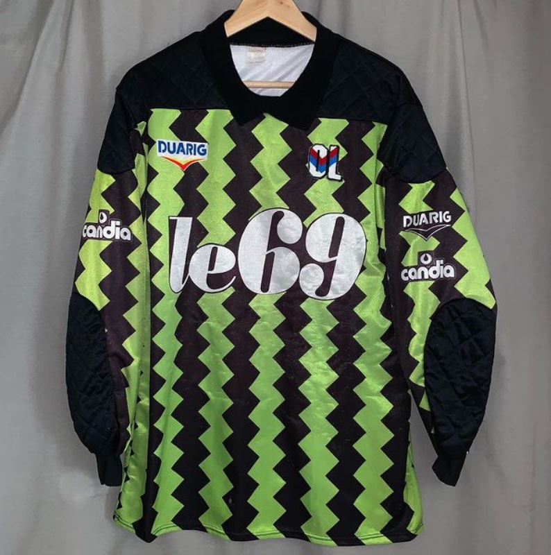 Equipación de portero de Olympique de Lyon 90-91