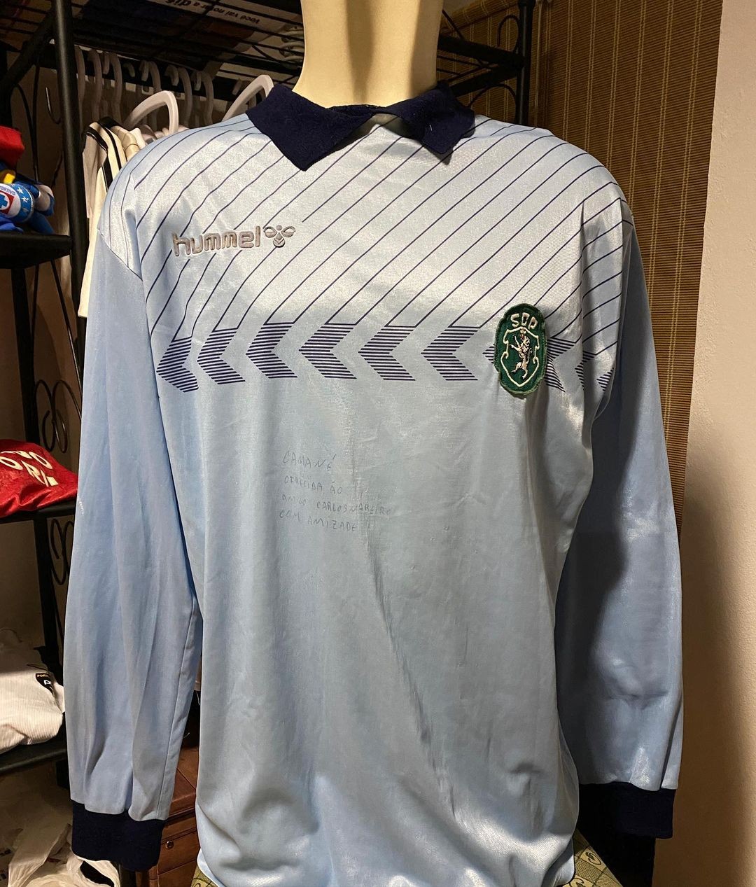 Equipación de portero de Sporting de Portugal 87-88