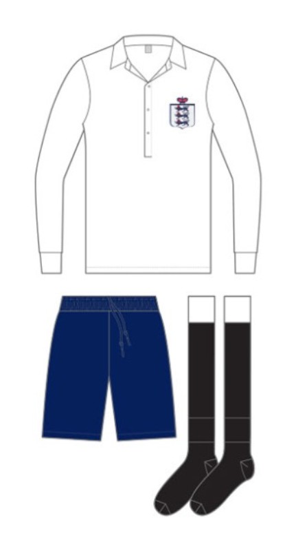 Primera equipación de Inglaterra 1932