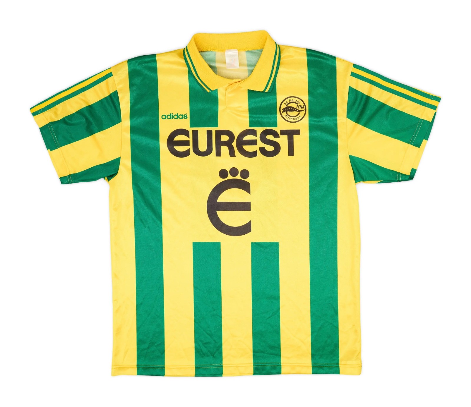 Primera equipación de Nantes 95-96